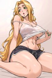 1girl breasts fate/grand_order fate_(series) large_breasts long_hair quetzalcoatl_(fate)