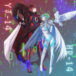 Rule 34 | appmon, digimon, digimon universe: appli monsters, highres, leviathan (digimon), minerva (digimon), ozora yujin, shinkai haru