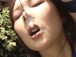 animated animated_gif asian bdsm cum cum_on_body facial hook lowres nose_hook photo_(medium) source_request