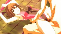 10s 1boy 1girl 2017 animated animated_gif black_hair breasts censored clothed_female_nude_male clothed_sex clothing_aside competition_swimsuit floating floating_hair hetero ikoma_yui lying missionary mosaic_censoring nude one-piece_swimsuit open_mouth penis pool pussy rape sex short_hair swimsuit swimsuit_aside tagme toriko_no_(series) toriko_no_kusari urushibata_takeshi vaginal water wet