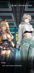 Rule 34 | 2girls, absurdres, anis (nikke), goddess of victory: nikke, grenade launcher, highres, multiple girls, non-web source, prika (nikke), weapon