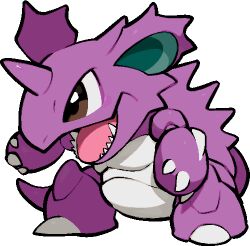 chibi creatures_(company) game_freak gen_1_pokemon kawaanago nidoking nintendo pokemon pokemon_(creature)