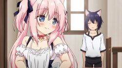 1boy 1girl animal_ears animated anime_screenshot anus ass blue_eyes blush boku_no_risou_no_isekai_seikatsu breasts breasts_out cat_boy cat_ears cat_girl cat_tail censored clothes_lift cum cum_in_pussy cumdrip doggystyle eating ejaculation face_in_ass female_ejaculation food grabbing_another&#039;s_breast groping hands_on_another&#039;s_hips highres long_hair mary_jane misia_(ichiri) mosaic_censoring panties penis pink_hair purple_eyes purple_hair pussy rubbing sex sex_from_behind skirt skirt_lift small_breasts smelling smelling_ass sound subtitled tagme tail thighhighs underwear vaginal video white_panties x-ray