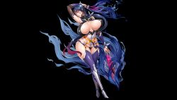 Rule 34 | 1girl, action taimanin, boots, fei (maidoll), non-web source, purple boots, solo, source request, tagme, taimanin (series), taimanin rpgx, uehara rin