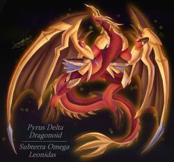 Rule 34 | bakugan, dragon, dragonoid, golden wings, horns, tagme, thorns