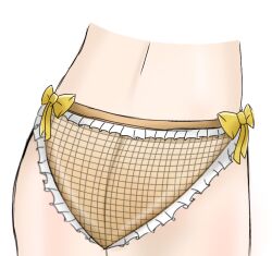 Rule 34 | alcohol, beer, biru, biru blath, blath, bow, canblaths, elf, frills, non-web source, original, panties, pointy ears, underwear