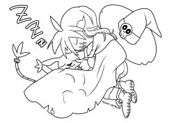 Rule 34 | animal ears, cat, cat ears, digimon, digimon (creature), gloves, hat, holy ring, skull, tail, tailmon, wizard, wizard hat, wizarmon