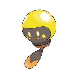 Rule 34 | animal focus, artist request, closed mouth, full body, nintendo, no humans, official art, pokemon, pokemon (creature), pokemon focus, pokemon sv, smile, solo, tadbulb, tadpole, third-party source, transparent background