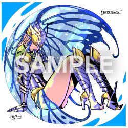 Rule 34 | 1girl, armor, armored boots, armored gloves, artist name, artist request, ass, blue hair, boots, breasts, bug, butterfly, butterfly wings, commission, digimon, digimon (creature), digimon story: cyber sleuth, digimon story: cyber sleuth hacker&#039;s memory, female focus, fur collar, gloves, gluteal fold, headgear, helmet, high heels, insect, insect wings, large breasts, leotard, long hair, looking at viewer, sample watermark, shiny clothes, shoulder armor, sideview, sitting, skeb, skeb commission, skirt, solo, solo focus, thick thighs, thighhighs, thighs, tinted eyewear, watermark, white background, wings, yellow-tinted eyewear