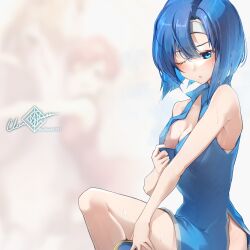 Rule 34 | 2girls, armpits, bare shoulders, blue dress, blue eyes, blue hair, blush, breasts, catria (fire emblem), clear glass (mildmild1311), cleavage, covered erect nipples, dress, est (fire emblem), fire emblem, fire emblem: mystery of the emblem, fire emblem: new mystery of the emblem, fire emblem: shadow dragon, fire emblem: shadow dragon and the blade of light, fire emblem echoes: shadows of valentia, headband, highres, medium breasts, multiple girls, nintendo, one eye closed, open mouth, pegasus, pegasus wings, pink eyes, pink hair, pulling own clothes, red dress, red eyes, red hair, short dress, short hair, siblings, sisters, sleeveless, sleeveless dress, smile, sweat, white headband