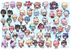 &gt;_&lt; 0_0 6+boys 6+girls :d :t =_= a-chan_(hololive) ahoge airani_iofifteen akai_haato aki_rosenthal amane_kanata anger_vein animal_ear_fluff animal_ears animal_hood ankimo_(tokino_sora) anya_melfissa aragami_oga arurandeisu astel_leda ayunda_risu azki_(hololive) bamboo_shoot baseball_cap bell beret black-framed_eyewear black_dress black_hair black_headwear black_hoodie black_jacket black_shirt black_skirt black_wings blonde_hair blue_background blue_bow blue_dress blue_eyes blue_hair blue_hoodie blue_jacket blue_pants blue_skirt blush bone_hair_ornament bow braid breasts brown_hair brown_skirt cartoon_bone cat_ears cat_girl cat_tail character_request chibi cleavage closed_eyes closed_mouth commentary_request crossed_arms crown daidou_shinove dark-skinned_male dark_skin demon_girl demon_horns demon_tail demon_wings denim dog_ears don-chan_(usada_pekora) double_bun drawstring dress eating fake_horns feathered_wings fins fish_tail food food_on_face formal_clothes fox_ears fox_girl fox_tail fur-trimmed_jacket fur_trim gawr_gura gawr_gura_(1st_costume) giving_up_the_ghost glasses gradient_hair green_eyes green_hair green_jacket grey_hair grey_headwear grey_jacket grey_pants grin hair_bell hair_between_eyes hair_bow hair_bun hair_ornament hair_over_one_eye hair_rings hairclip halo hanasaki_miyabi hat heart heart_hair_ornament heterochromia himemori_luna holding holding_microphone hololive hololive_english hololive_indonesia holostars hood hood_down hood_up hoodie horned_headwear horns hoshimachi_suisei houshou_marine inugami_korone inugami_korone_(1st_costume) jacket jeans jester_cap jingle_bell kageyama_shien kanade_izuru karma_(nakiri_ayame) kiryu_coco kiryu_coco_(1st_costume) kishido_temma koga_rejini kureiji_ollie large_breasts lion_ears lion_girl lion_tail long_hair long_sleeves medium_breasts microphone minato_aqua mini_crown momosuzu_nene moona_hoshinova moona_hoshinova_(casual) mori_calliope mori_calliope_(1st_costume) multicolored_hair multiple_boys multiple_girls murasaki_shion nakiri_ayame natsuiro_matsuri navel nekomata_okayu nekomata_okayu_(1st_costume) ninomae_ina&#039;nis ninomae_ina&#039;nis_(1st_costume) off_shoulder omaru_polka omaru_polka_(1st_costume) one_side_up ookami_mio oozora_subaru open_clothes open_jacket open_mouth orange_shirt orange_skirt oruyanke_(shirakami_fubuki) overalls pants pavolia_reine pink_hair pink_jacket plaid_clothes plaid_headwear plaid_skirt pointy_ears ponytail purple_hair rabbit_ears red_eyes rikka_(holostars) roboco-san sakura_miko semi-rimless_eyewear shark_hood shark_tail sharp_teeth sheep_ears sheep_girl sheep_horns shirakami_fubuki shirakami_fubuki_(1st_costume) shiranui_(nakiri_ayame) shiranui_flare shirogane_noel shirogane_noel_(1st_costume) shirt shishiro_botan shishiro_botan_(1st_costume) short_hair short_sleeves single_hair_intake single_horn skirt smile squirrel_ears squirrel_girl squirrel_tail strapless strapless_dress streaked_hair subaru_duck suit tail takanashi_kiara takanashi_kiara_(1st_costume) teeth tentacles text_background tilted_headwear tokino_sora tokoyami_towa tsunomaki_watame two-tone_background two-tone_hair two_side_up udin_(kureiji_ollie) under-rim_eyewear uruha_rushia usada_pekora usada_pekora_(1st_costume) v-shaped_eyes very_long_hair virtual_youtuber watson_amelia watson_amelia_(1st_costume) white_background white_dress white_jacket white_pants white_shirt white_wings wide_sleeves wings witch_hat wolf_ears xd yellow_eyes yellow_jacket yozora_mel yukihana_lamy yukoku_roberu yuzuki_choco