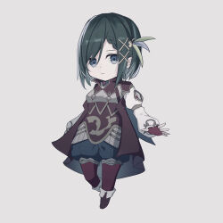1girl chibi grimms_notes hecate_(grimms_notes) iumi_urura solo