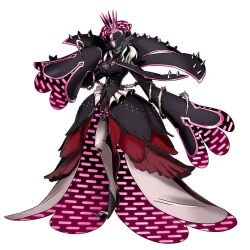 Rule 34 | 1girl, belt, bird, corruption, covered eyes, crow, digimon, digimon (creature), digimon ghost game, female focus, long hair, mask, rafflesimon, smile, solo