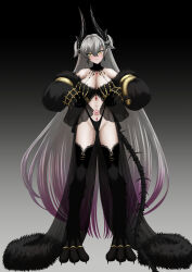 1girl breasts fate/grand_order fate_(series) large_breasts lilith_(fate) long_hair nikozes solo