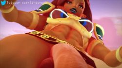 1futa 1other 3d abs animated artist_name bandoned1 blue_lips bottomless bouncing_penis bracelet dark_skin epaulettes erection fellatio fellatio_pov female_pov full-package_futanari futanari gerudo hair_ornament hair_tied_up irrumatio jewelry large_penis looking_at_viewer lowres moaning muscular navel nintendo oral outdoors partially_undressed penis pink_sky pov red_hair sex sky sound source_filmmaker_(medium) sunset tagme testicles the_legend_of_zelda the_legend_of_zelda:_breath_of_the_wild thighs twitter_username urbosa video