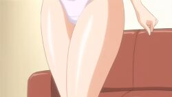 Rule 34 | 00s, 1girl, 2008, animated, animated gif, aunt, bra, breasts, brown hair, dress, hair ribbon, high ponytail, housewife, large breasts, lingerie, long hair, mature female, panties, ponytail, purple eyes, ribbon, saiminjutsu 2, standing, tagme, takase shino, underwear, yellow hair ribbon, yellow ribbon