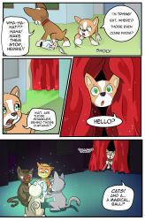 absurdres cat commentary dog english_commentary english_text highres paw_patrol tagme