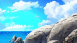 1girl animated animated_gif anime_screenshot arms_(studio) blush bouncing_breasts breasts brown_hair closed_eyes damaged huge_breasts kaneko_hiraku kouzuki_(valkyrie_drive) large_areolae large_breasts large_nipples lowres nipples nude short_hair valkyrie_drive valkyrie_drive_-mermaid-