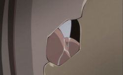 00s animated animated_gif close-up french_kiss kiss kiss_focus kissxsis lowres saliva suminoe_ako tongue tongue_out