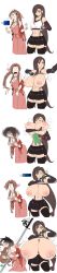 1990s_(style) 2girls 5koma abs absurdres aerith_gainsborough alternate_breast_size armlet bare_shoulders belt blush breast_envy breast_expansion breast_lift breasts cleaning cleavage clothes_lift colorized comic covered_erect_nipples cowboy_shot deep_skin dress earrings english_text eye_contact final_fantasy final_fantasy_vii final_fantasy_vii_remake fingerless_gloves gigantic_breasts gloves grabbing_own_breast head_tilt highres huge_breasts huge_weapon impaled jewelry lactation large_breasts long_hair long_image looking_at_another low-tied_long_hair matsu-sensei medium_breasts milk mini_person miniboy miniskirt motion_lines multiple_girls navel nipples one_eye_closed projectile_lactation retro_artstyle sad self_exposure sephiroth sepiascribe sequential shaded_face shirt_lift side_ponytail silent_comic sketch skindentation skirt smile sports_bra square_enix standing steam surprised suspender_skirt suspenders sweat sweatdrop sword tagme tall_image teeth thighhighs thighs tifa_lockhart towel very_long_hair w_arms washing weapon white_background wink zettai_ryouiki |_|