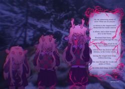 1girl aeneid animal_ears antlers apollo_(postingterminal) bags_under_eyes black_skirt blonde_hair blouse checkered_clothes checkered_sweater_vest checkered_vest collared_shirt constricted_pupils corruption covering_face covering_own_eyes deer_antlers deer_ears deer_girl deltarune evil_eyes evil_smile furry furry_female glowing glowing_eyes grin hands_on_own_face highres horns hunched_over long_hair long_sidelocks long_sleeves looking_at_viewer makeup mascara messy_hair noelle_holiday peeking_through_fingers pleated_skirt possessed red_eyes reindeer_antlers reindeer_girl runny_makeup shirt sidelocks skirt smile standing thorn_ring_(deltarune) thorns tooth_gap two-tone_sweater_vest vest weird_route_(deltarune) white_shirt