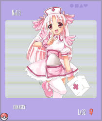 chansey gen_1_pokemon joy nintendo nurse pink_hair pink_theme pokemon pokemon_(creature)