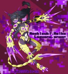 Rule 34 | 1girl, armor, claws, corruption, digimon, female focus, highres, meicrackmon vicious mode, mochizuki meiko, solo, tail