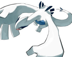 creatures_(company) game_freak gen_2_pokemon good_frog legendary_pokemon lugia nintendo no_humans pokemon pokemon_(creature) simple_background tagme