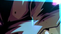 Rule 34 | 1boy, black sclera, black skin, close-up, colored sclera, colored skin, digimon, digimon (creature), digimon ghost game, dragon, glowing, glowing eye, gulusgammamon, male focus, purple eyes, ridgeone, solo, thumbnail collage