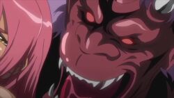 animated breasts cum cum_in_ass cum_in_pussy cum_overflow dark-skinned_female dark_skin double_penetration ejaculation huge_breasts ingrid_(taimanin_asagi) long_hair orc rape tagme taimanin_(series) taimanin_murasaki video