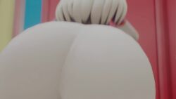 1girl 3d animated ass ass_shake bare_legs blonde_hair bodysuit boku_no_hero_academia buttons curvy door from_behind highres huge_ass kishi3d mount_lady solo tagme thick_thighs thighs tight_clothes twerking video wide_hips