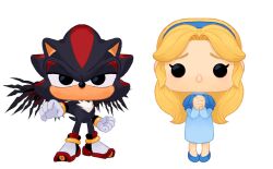 1boy 1girl black_footwear black_fur blonde_hair blue_dress blue_footwear blue_hairband dress fravoccado funko_pop furry furry_male gloves hairband highres long_hair looking_at_viewer maria_robotnik multicolored_footwear red_footwear red_fur shadow_the_hedgehog shoes simple_background sonic_(series) sonic_generations sonic_x_shadow_generations two-tone_fur white_background white_footwear white_gloves