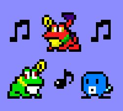 Rule 34 | digimon, digimon (creature), frog, gekomon, musical note, otamamon, red eyes, solo, tonosamagekomon, yellow eyes