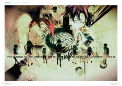 Rule 34 | 1boy, 1girl, 6+girls, arimura hinae, black jacket, black pants, black pantyhose, black socks, black thighhighs, bloody handprints, bow, brown cardigan, buttons, cardigan, chaos;child, chest bow, collared shirt, cropped jacket, double-breasted, dress shirt, dress vest, everyone, glitch, hair ribbon, hand in pocket, handprint, hekiho academy school uniform, highres, jacket, kazuki hana, kneehighs, kunosato mio, kurusu nono, lab coat, lapels, long hair, long sleeves, minamisawa senri, miniskirt, miyashiro takuru, multiple girls, necktie, notched lapels, official art, onoe serika, pants, pantyhose, red bow, red necktie, ribbon, sailor collar, sasaki mutsumi, school uniform, science adventure, shirt, short hair, short necktie, skirt, socks, stitched, sumo sticker (chaos;child), thighhighs, third-party edit, twintails, white hood, white sailor collar, white shirt, white socks, yamazoe uki