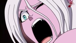 Rule 34 | android 21, animated, audible speech, breasts, cell (dragon ball), colored skin, completely nude, cunnilingus, dragon ball, english audio, female ejaculation, female orgasm, hetero, hinca-p, interior, long hair, majin android 21, nipples, nude, oral, orgasm, perfect cell, pink skin, pointy ears, pussy, sound, tagme, tail, uncensored, video, white hair