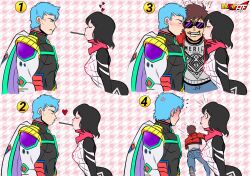 blood_rivals chris_hollway_(blood_rivals) cindy_moon crossover jhonathan_fill_scott lazyaf marvel silk_(marvel) valentman