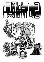 1998 1girl 2boys amy_rose arm_up armor bahn bahn_(cosplay) boots classic_amy_rose classic_sonic classic_tails cosplay cover cover_page dolphin_shorts doujin_cover emi_(fighting_vipers) emi_(fighting_vipers)_(cosplay) english_text facing_away fighting_vipers fighting_vipers_2 fox gauntlets goggles goggles_on_head grin hat hedgehog helmet jacket mechanical_hands monochrome multiple_boys picky_(fighting_vipers) picky_(fighting_vipers)_(cosplay) pointing sega shirt shorts shoulder_armor skateboard smile snout sonic_(series) sonic_the_hedgehog sonic_the_hedgehog_(classic) stuffed_animal stuffed_toy tails_(sonic) teddy_bear toothpick