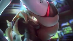 2girls 3d animated ass blonde_hair bodysuit cunnilingus d.va_(overwatch) fpsblyck mercy_(overwatch) moaning multiple_girls oral overwatch overwatch_1 ponytail pussy pussy_juice sound tagme video yuri
