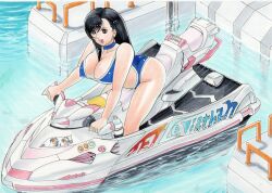 1girl absurdres breasts final_fantasy final_fantasy_vii highres large_breasts long_hair swimsuit tifa_lockhart