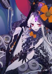 1girl looking_at_viewer red_eyes smile tagme