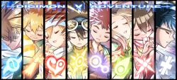 Rule 34 | 3girls, 5boys, digimon, digimon adventure, glasses, highres, ishida yamato, izumi koshiro, kido jo, multiple boys, multiple girls, naoki akamine, tachikawa mimi, takaishi takeru, takenouchi sora, yagami hikari, yagami taichi