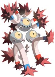 absurdres full_body gara_(qbeuxvii22) highres nintendo pokemon pokemon_(creature) sandy_shocks solo white_background