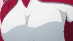 10s 1girl animated animated_gif binbougami_ga! bouncing_breasts breasts gym_uniform huge_breasts large_breasts sakura_ichiko