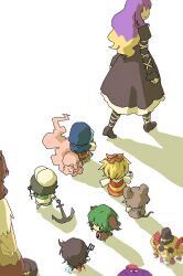 6+girls aged_down anchor animal_ears asymmetrical_wings black_dress black_hair blonde_hair blue_hair blue_hood brown_dress brown_hair dog_ears dress drill_hair from_above futatsuiwa_mamizou gradient_hair green_hair grey_hair hat highres hijiri_byakuren holding holding_polearm holding_weapon houjuu_nue kasodani_kyouko komeiji_koishi kumoi_ichirin mouse_ears mouse_girl mouse_tail multicolored_hair multiple_girls murasa_minamitsu nazrin nme_0039 polearm purple_hair shirt shorts tail tatara_kogasa toramaru_shou touhou twin_drills umbrella unzan weapon white_background white_dress white_shirt wings yorigami_jo&#039;on