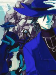 2boys adjusting_clothes adjusting_headwear gen_4_pokemon hat lucario multiple_boys nintendo pokemon pokemon:_lucario_and_the_mystery_of_mew pokemon_(anime) pokemon_(creature) pokemon_dppt pokemon_rse_(anime) riley_(pokemon) sir_arlon