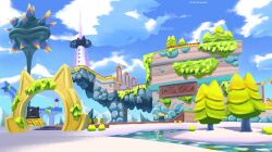?_block artist_name blue_sky cloud conkdor fury_bowser maribou_(supermaribou) mario_(series) nintendo piranha_plant sky super_mario_3d_world super_mario_3d_world_+_bowser&#039;s_fury tree