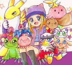 Rule 34 | culumon, digimon, digimon frontier, hawkmon, lalamon, lopmon, orimoto izumi, palmon, plotmon, pyocomon, renamon