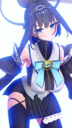 1girl 3d animated breasts hair_intakes hololive large_breasts mithras_custom ouro_kronii ouro_kronii_(1st_costume) swaying_breasts swaying_hip tagme video