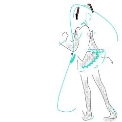 Rule 34 | 1girl, animated, channel (caststation), hatsune miku, multiple views, tagme, video, vocaloid, walking