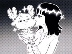 1boy 1girl absurdres age_difference highres kiss nico_robin one_piece tony_tony_chopper
